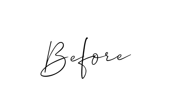 How to Draw Before signature style? Allison_Script is a latest design signature styles for name Before. Before signature style 2 images and pictures png