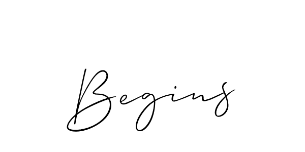 Best and Professional Signature Style for Begins. Allison_Script Best Signature Style Collection. Begins signature style 2 images and pictures png