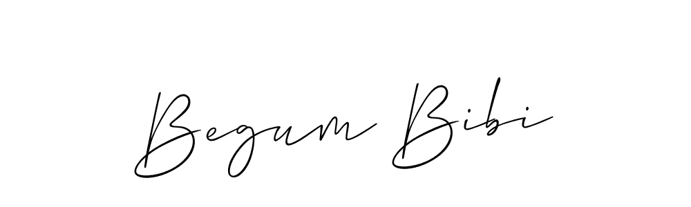 Once you've used our free online signature maker to create your best signature Allison_Script style, it's time to enjoy all of the benefits that Begum Bibi name signing documents. Begum Bibi signature style 2 images and pictures png