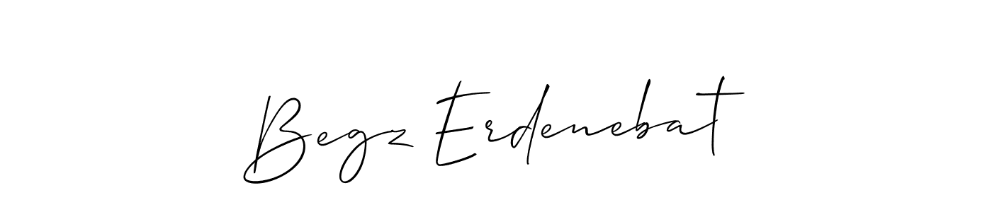 You should practise on your own different ways (Allison_Script) to write your name (Begz Erdenebat) in signature. don't let someone else do it for you. Begz Erdenebat signature style 2 images and pictures png