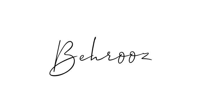 Also You can easily find your signature by using the search form. We will create Behrooz name handwritten signature images for you free of cost using Allison_Script sign style. Behrooz signature style 2 images and pictures png