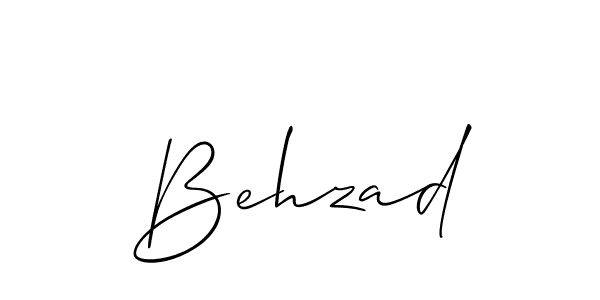 It looks lik you need a new signature style for name Behzad. Design unique handwritten (Allison_Script) signature with our free signature maker in just a few clicks. Behzad signature style 2 images and pictures png