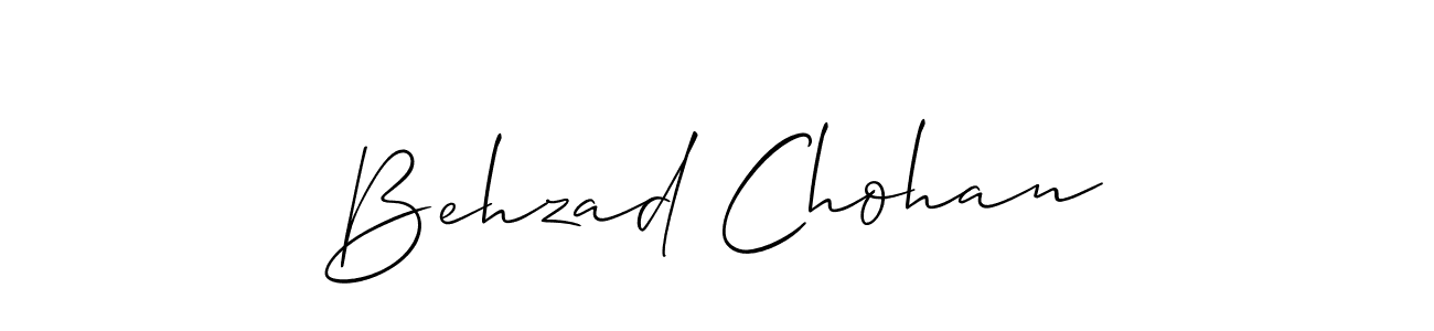 Make a beautiful signature design for name Behzad Chohan. Use this online signature maker to create a handwritten signature for free. Behzad Chohan signature style 2 images and pictures png