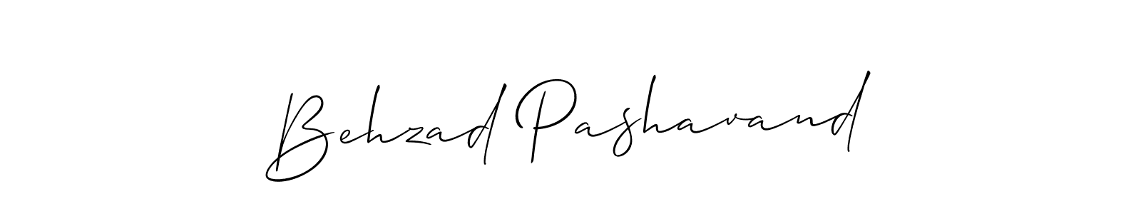 You should practise on your own different ways (Allison_Script) to write your name (Behzad Pashavand) in signature. don't let someone else do it for you. Behzad Pashavand signature style 2 images and pictures png