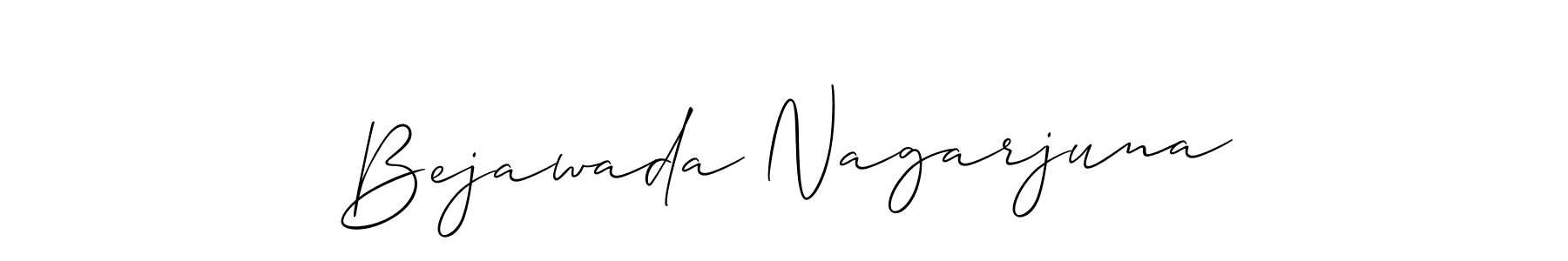 How to Draw Bejawada Nagarjuna signature style? Allison_Script is a latest design signature styles for name Bejawada Nagarjuna. Bejawada Nagarjuna signature style 2 images and pictures png