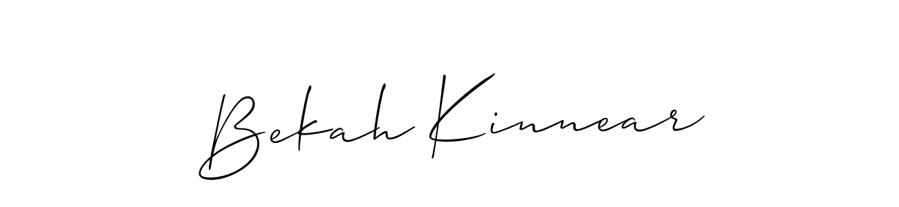 Also You can easily find your signature by using the search form. We will create Bekah Kinnear name handwritten signature images for you free of cost using Allison_Script sign style. Bekah Kinnear signature style 2 images and pictures png