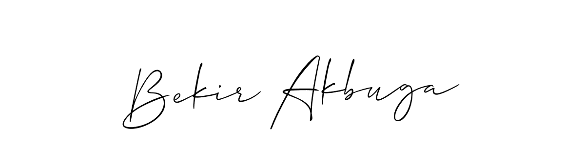 You can use this online signature creator to create a handwritten signature for the name Bekir Akbuga. This is the best online autograph maker. Bekir Akbuga signature style 2 images and pictures png