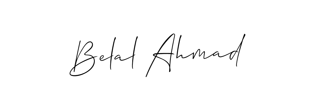 Also You can easily find your signature by using the search form. We will create Belal Ahmad name handwritten signature images for you free of cost using Allison_Script sign style. Belal Ahmad signature style 2 images and pictures png