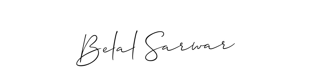 Best and Professional Signature Style for Belal Sarwar. Allison_Script Best Signature Style Collection. Belal Sarwar signature style 2 images and pictures png