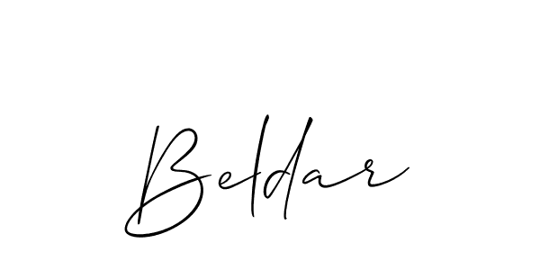 Allison_Script is a professional signature style that is perfect for those who want to add a touch of class to their signature. It is also a great choice for those who want to make their signature more unique. Get Beldar name to fancy signature for free. Beldar signature style 2 images and pictures png