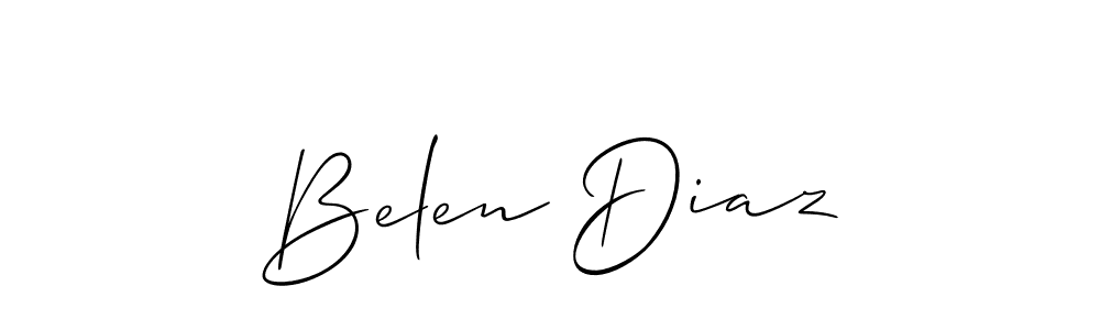Once you've used our free online signature maker to create your best signature Allison_Script style, it's time to enjoy all of the benefits that Belen Diaz name signing documents. Belen Diaz signature style 2 images and pictures png