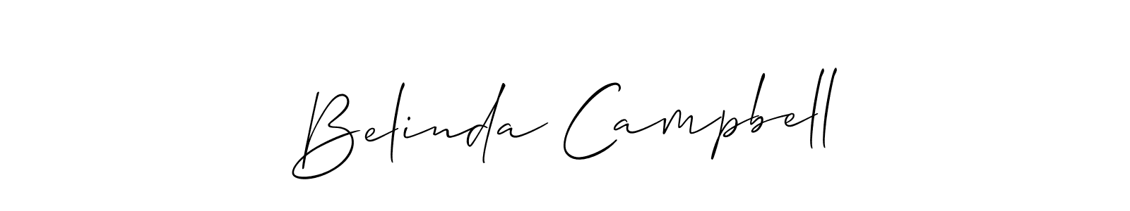 This is the best signature style for the Belinda Campbell name. Also you like these signature font (Allison_Script). Mix name signature. Belinda Campbell signature style 2 images and pictures png