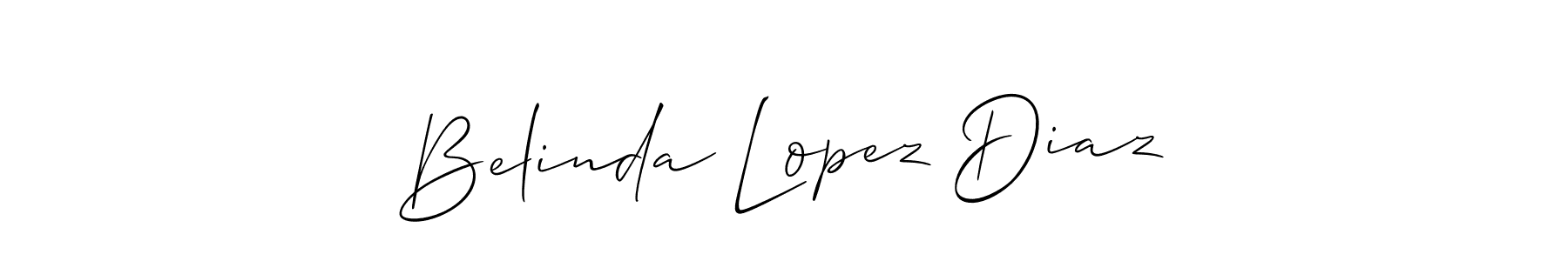 You can use this online signature creator to create a handwritten signature for the name Belinda Lopez Diaz. This is the best online autograph maker. Belinda Lopez Diaz signature style 2 images and pictures png