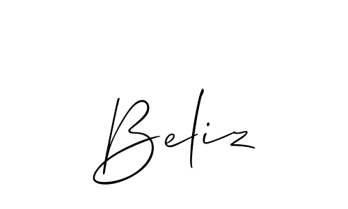 Similarly Allison_Script is the best handwritten signature design. Signature creator online .You can use it as an online autograph creator for name Beliz. Beliz signature style 2 images and pictures png