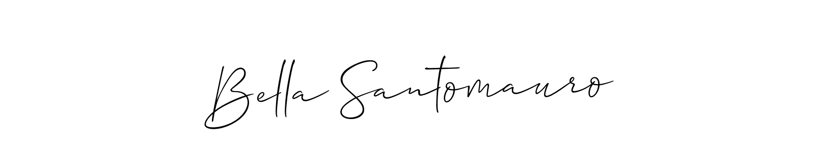 See photos of Bella Santomauro official signature by Spectra . Check more albums & portfolios. Read reviews & check more about Allison_Script font. Bella Santomauro signature style 2 images and pictures png