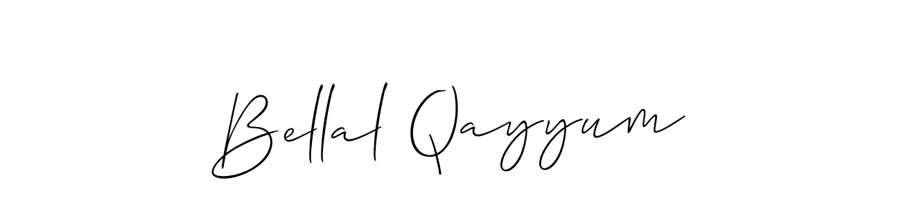 See photos of Bellal Qayyum official signature by Spectra . Check more albums & portfolios. Read reviews & check more about Allison_Script font. Bellal Qayyum signature style 2 images and pictures png