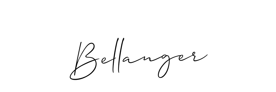 How to make Bellanger signature? Allison_Script is a professional autograph style. Create handwritten signature for Bellanger name. Bellanger signature style 2 images and pictures png