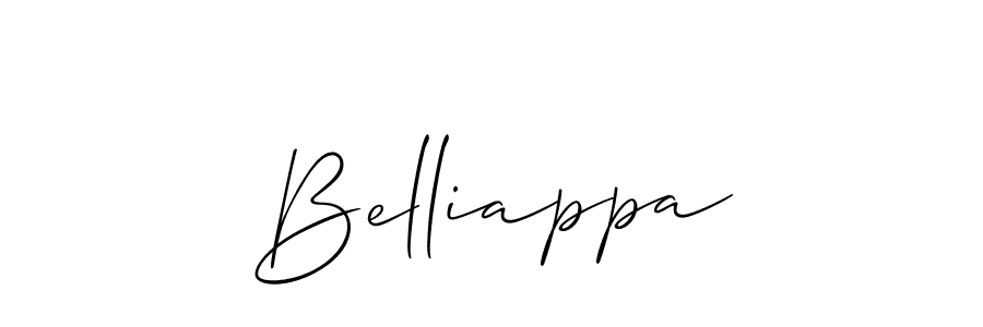 Make a short Belliappa signature style. Manage your documents anywhere anytime using Allison_Script. Create and add eSignatures, submit forms, share and send files easily. Belliappa signature style 2 images and pictures png
