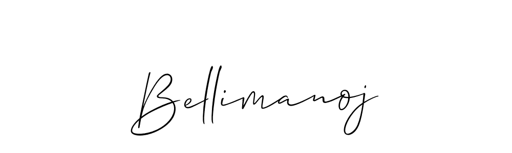 if you are searching for the best signature style for your name Bellimanoj. so please give up your signature search. here we have designed multiple signature styles  using Allison_Script. Bellimanoj signature style 2 images and pictures png