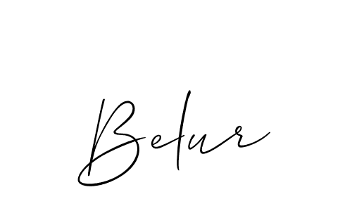 Similarly Allison_Script is the best handwritten signature design. Signature creator online .You can use it as an online autograph creator for name Belur. Belur signature style 2 images and pictures png