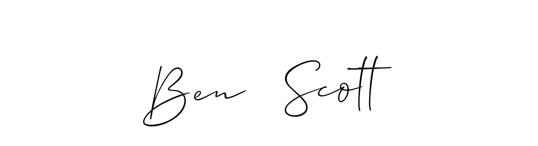 Once you've used our free online signature maker to create your best signature Allison_Script style, it's time to enjoy all of the benefits that Ben   Scott name signing documents. Ben   Scott signature style 2 images and pictures png