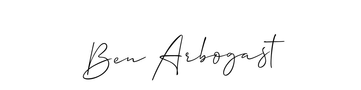 See photos of Ben Arbogast official signature by Spectra . Check more albums & portfolios. Read reviews & check more about Allison_Script font. Ben Arbogast signature style 2 images and pictures png