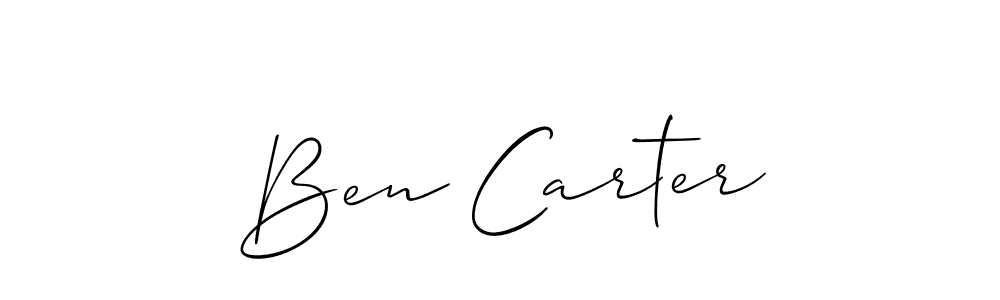 Allison_Script is a professional signature style that is perfect for those who want to add a touch of class to their signature. It is also a great choice for those who want to make their signature more unique. Get Ben Carter name to fancy signature for free. Ben Carter signature style 2 images and pictures png