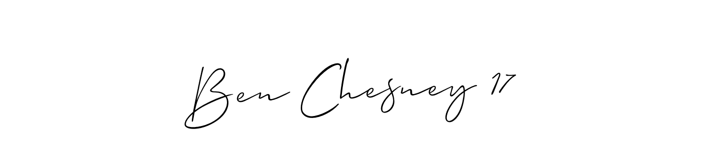 Check out images of Autograph of Ben Chesney 17 name. Actor Ben Chesney 17 Signature Style. Allison_Script is a professional sign style online. Ben Chesney 17 signature style 2 images and pictures png