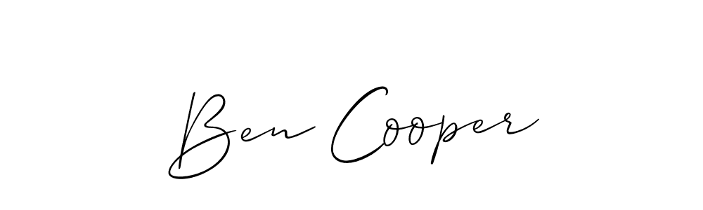 if you are searching for the best signature style for your name Ben Cooper. so please give up your signature search. here we have designed multiple signature styles  using Allison_Script. Ben Cooper signature style 2 images and pictures png
