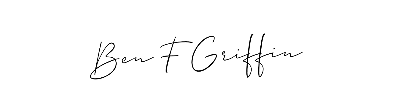 Similarly Allison_Script is the best handwritten signature design. Signature creator online .You can use it as an online autograph creator for name Ben F Griffin. Ben F Griffin signature style 2 images and pictures png