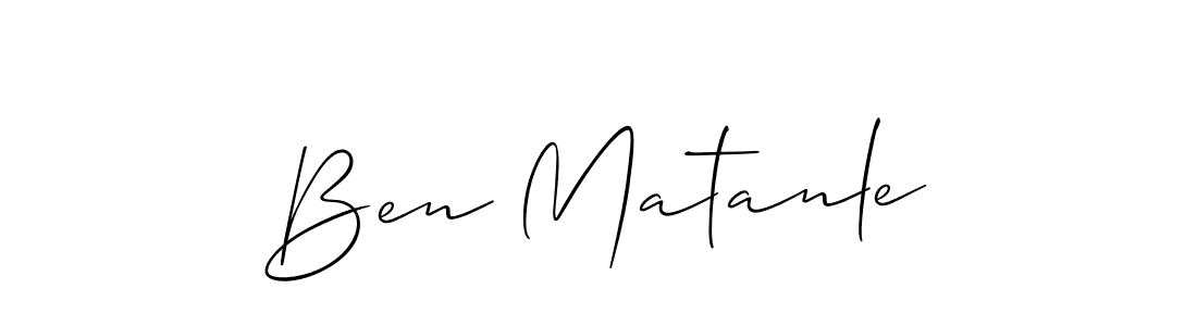 Similarly Allison_Script is the best handwritten signature design. Signature creator online .You can use it as an online autograph creator for name Ben Matanle. Ben Matanle signature style 2 images and pictures png