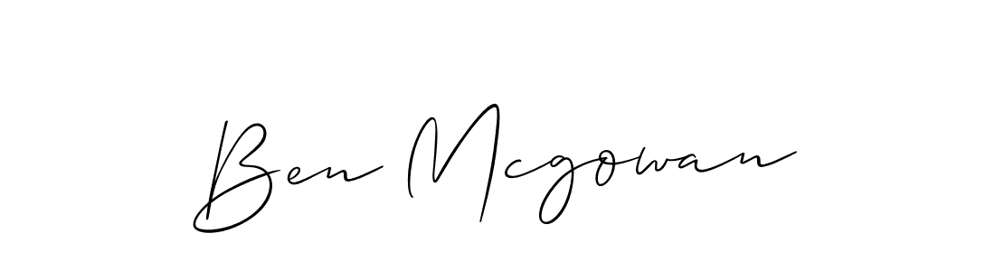 This is the best signature style for the Ben Mcgowan name. Also you like these signature font (Allison_Script). Mix name signature. Ben Mcgowan signature style 2 images and pictures png