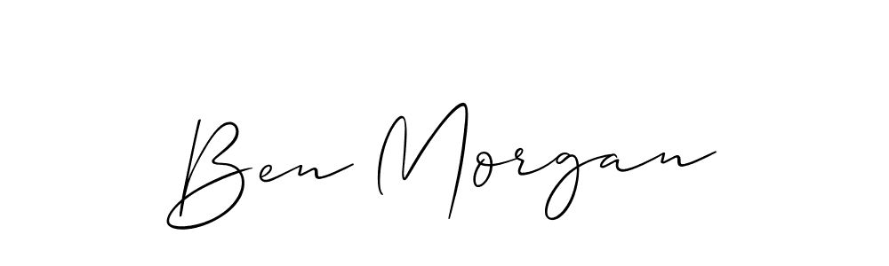 How to Draw Ben Morgan signature style? Allison_Script is a latest design signature styles for name Ben Morgan. Ben Morgan signature style 2 images and pictures png