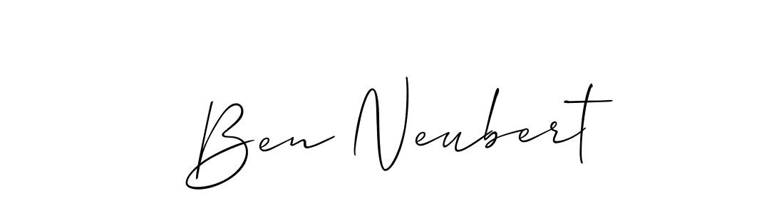 Make a short Ben Neubert signature style. Manage your documents anywhere anytime using Allison_Script. Create and add eSignatures, submit forms, share and send files easily. Ben Neubert signature style 2 images and pictures png