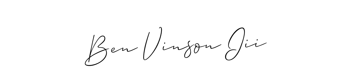 Once you've used our free online signature maker to create your best signature Allison_Script style, it's time to enjoy all of the benefits that Ben Vinson Iii name signing documents. Ben Vinson Iii signature style 2 images and pictures png