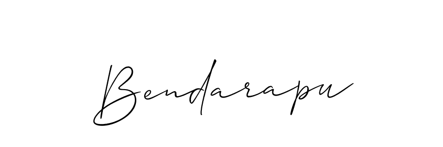 Once you've used our free online signature maker to create your best signature Allison_Script style, it's time to enjoy all of the benefits that Bendarapu name signing documents. Bendarapu signature style 2 images and pictures png