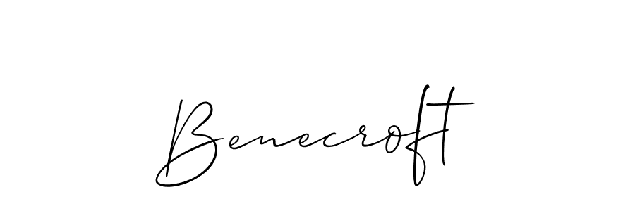 Here are the top 10 professional signature styles for the name Benecroft. These are the best autograph styles you can use for your name. Benecroft signature style 2 images and pictures png