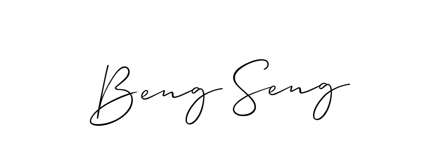 You can use this online signature creator to create a handwritten signature for the name Beng Seng. This is the best online autograph maker. Beng Seng signature style 2 images and pictures png