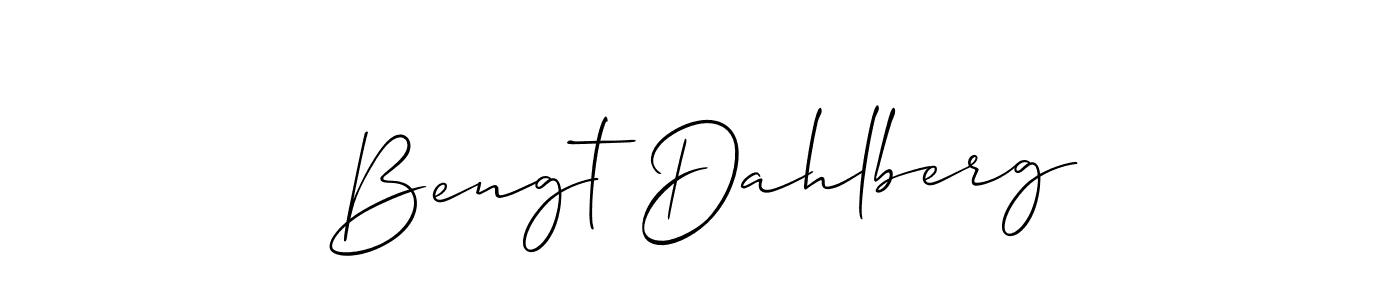 if you are searching for the best signature style for your name Bengt Dahlberg. so please give up your signature search. here we have designed multiple signature styles  using Allison_Script. Bengt Dahlberg signature style 2 images and pictures png