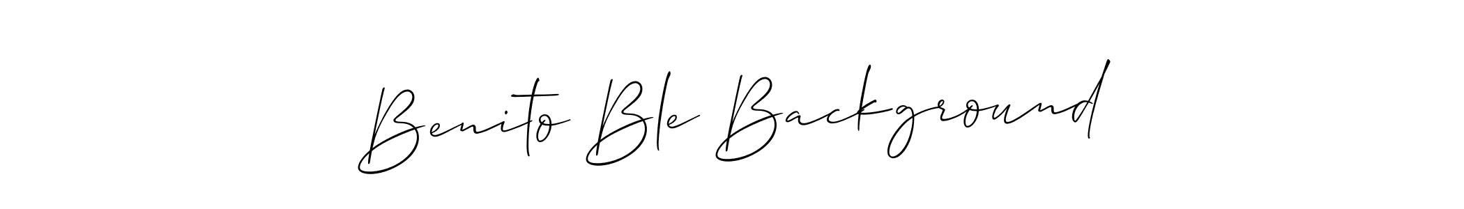 Once you've used our free online signature maker to create your best signature Allison_Script style, it's time to enjoy all of the benefits that Benito Ble Background name signing documents. Benito Ble Background signature style 2 images and pictures png