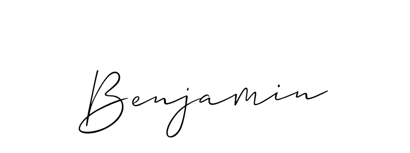 It looks lik you need a new signature style for name Benjamin. Design unique handwritten (Allison_Script) signature with our free signature maker in just a few clicks. Benjamin signature style 2 images and pictures png
