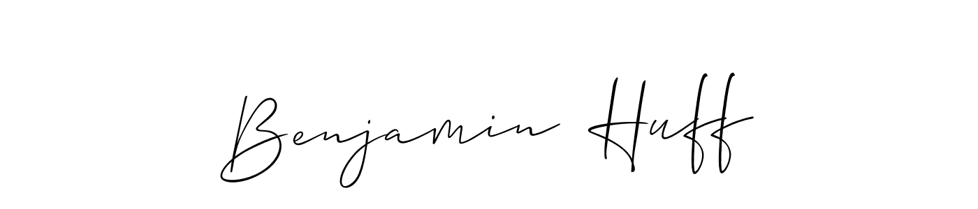 Best and Professional Signature Style for Benjamin  Huff. Allison_Script Best Signature Style Collection. Benjamin  Huff signature style 2 images and pictures png