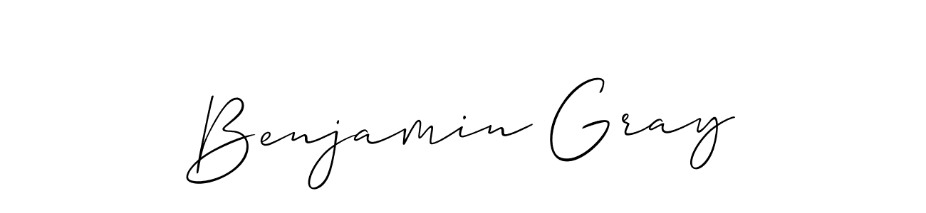 How to Draw Benjamin Gray signature style? Allison_Script is a latest design signature styles for name Benjamin Gray. Benjamin Gray signature style 2 images and pictures png