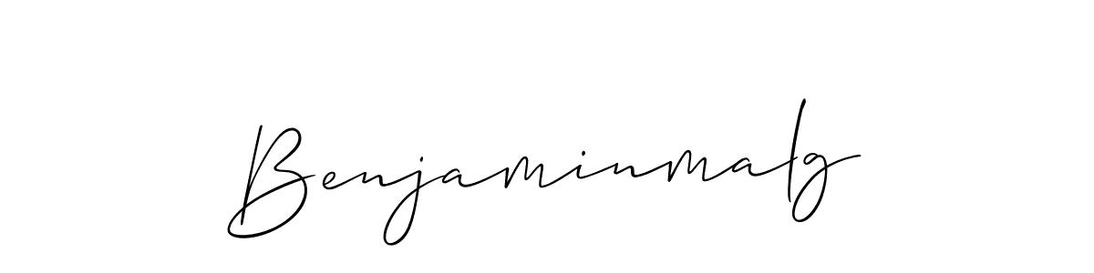 How to Draw Benjaminmalg signature style? Allison_Script is a latest design signature styles for name Benjaminmalg. Benjaminmalg signature style 2 images and pictures png