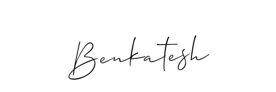 How to Draw Benkatesh signature style? Allison_Script is a latest design signature styles for name Benkatesh. Benkatesh signature style 2 images and pictures png