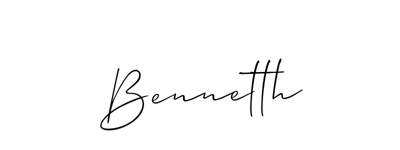 Check out images of Autograph of Bennetth name. Actor Bennetth Signature Style. Allison_Script is a professional sign style online. Bennetth signature style 2 images and pictures png