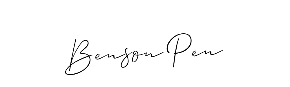 This is the best signature style for the Benson Pen name. Also you like these signature font (Allison_Script). Mix name signature. Benson Pen signature style 2 images and pictures png