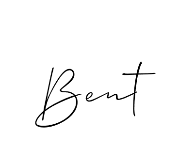 How to Draw Bent signature style? Allison_Script is a latest design signature styles for name Bent. Bent signature style 2 images and pictures png