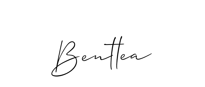 How to Draw Bentlea signature style? Allison_Script is a latest design signature styles for name Bentlea. Bentlea signature style 2 images and pictures png