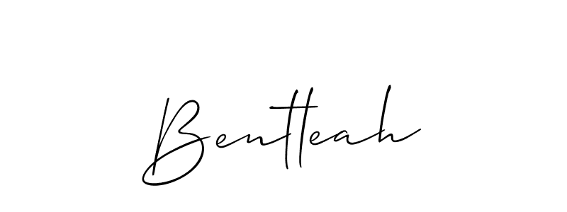 Once you've used our free online signature maker to create your best signature Allison_Script style, it's time to enjoy all of the benefits that Bentleah name signing documents. Bentleah signature style 2 images and pictures png